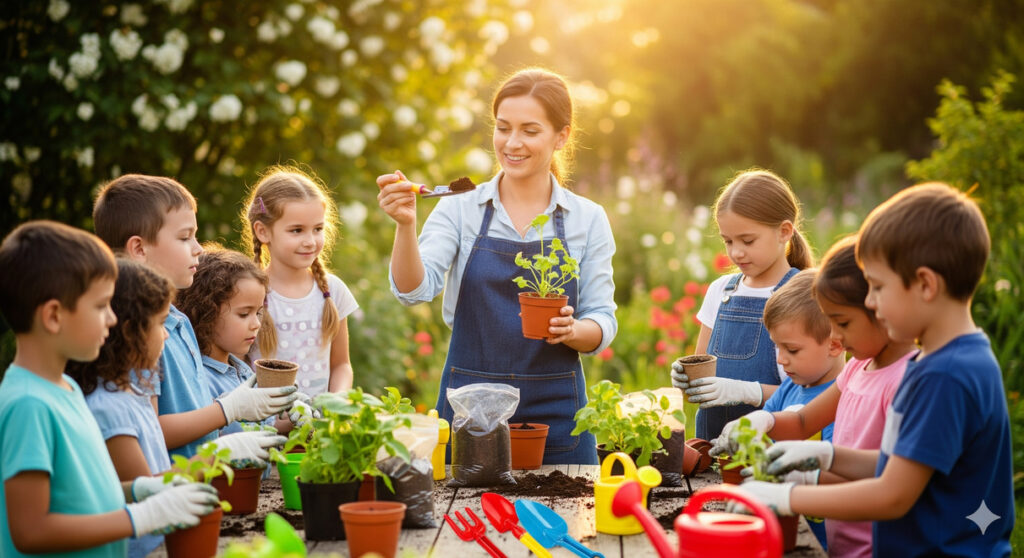बच्चों के लिए टेरेस गार्डन तैयार करने के 10 बेहतरीन उपाय