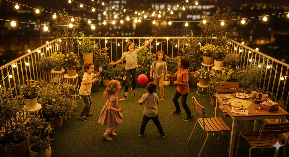 बच्चों के लिए टेरेस गार्डन तैयार करने के 10 बेहतरीन उपाय