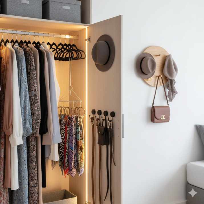 बेडरूम में कपड़े और एक्सेसरीज स्टोर करने के 10 स्मार्ट टिप्स