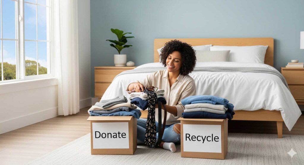 बेडरूम एक्सेसरीज और कपड़े स्मार्टली स्टोर करने के बेहतरीन तरीके