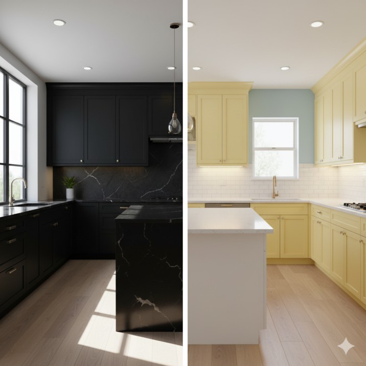 किचन कलर कॉम्बिनेशन – अपने किचन के लिए सही रंग कैसे चुनें