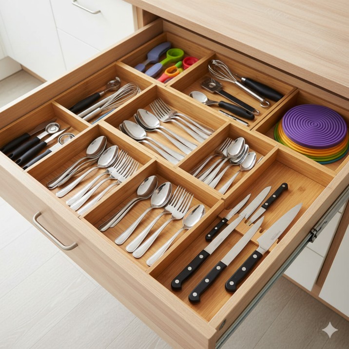 छोटा किचन स्टोरेज स्पेस बढ़ाने के 10 स्मार्ट और आसान तरीके