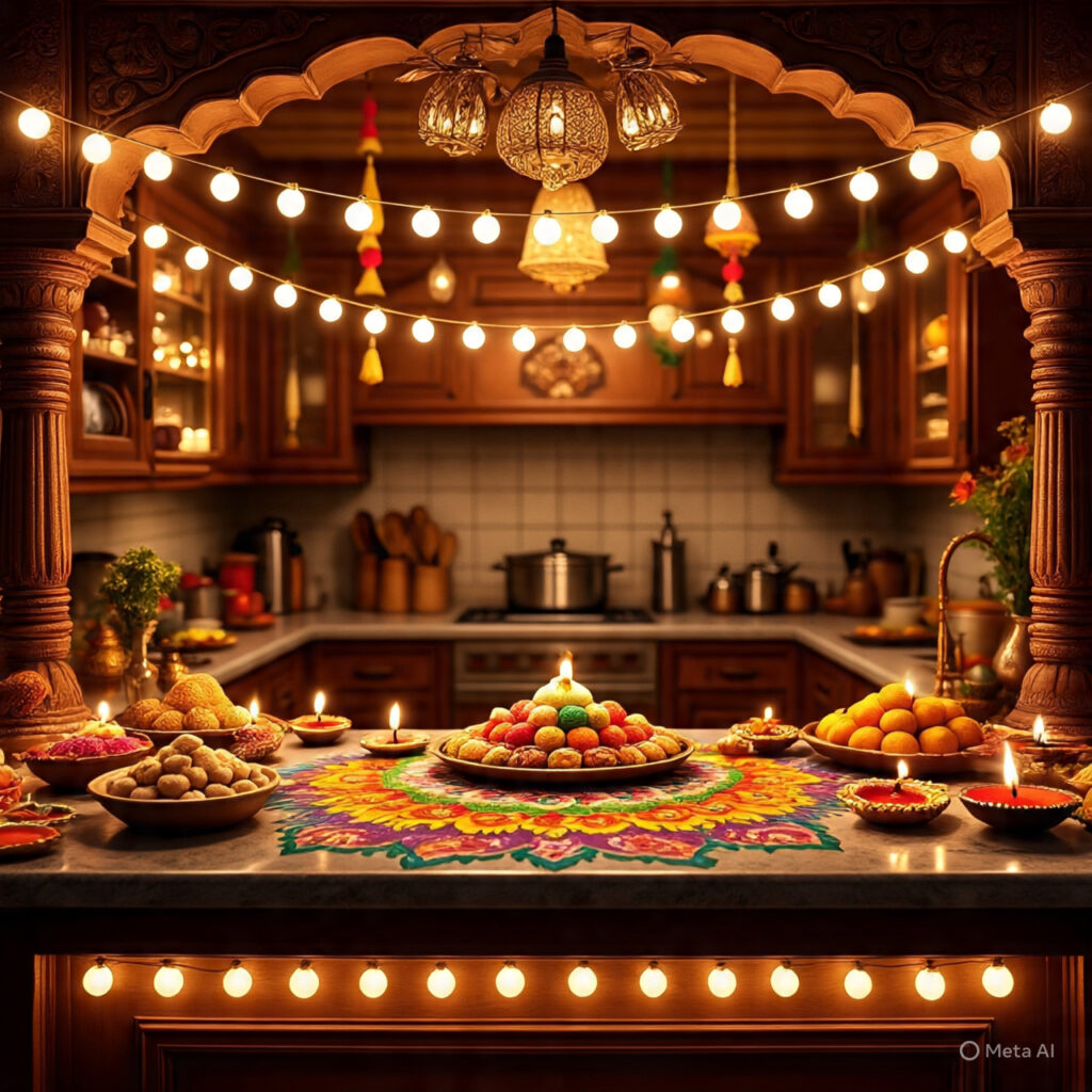 त्योहार में किचन कैसे सजाएं – आसान और क्रिएटिव आइडियाज