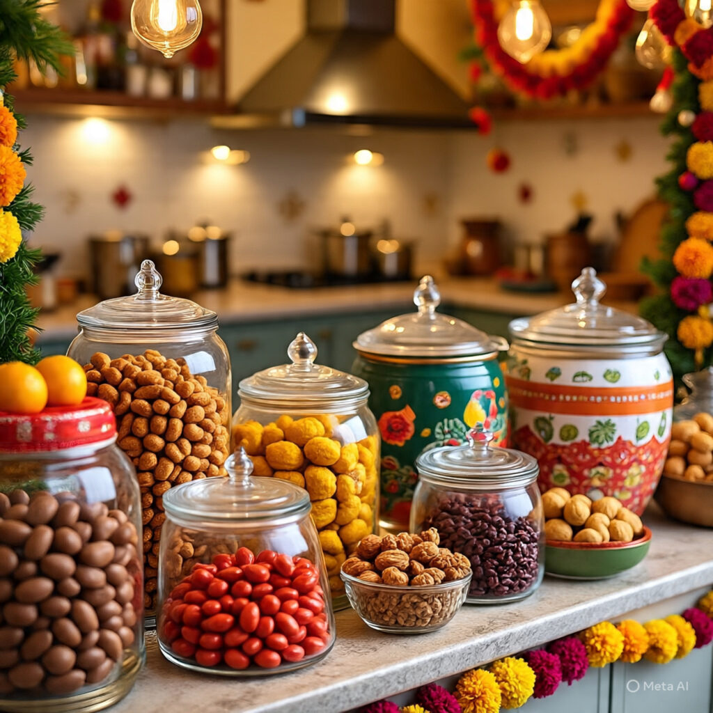 त्योहार में किचन कैसे सजाएं – आसान और क्रिएटिव आइडियाज