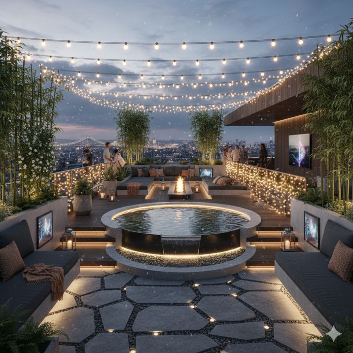 सोलर लाइट से टेरेस गार्डन को डेकोरेट कैसे करें? आसान और क्रिएटिव तरीके