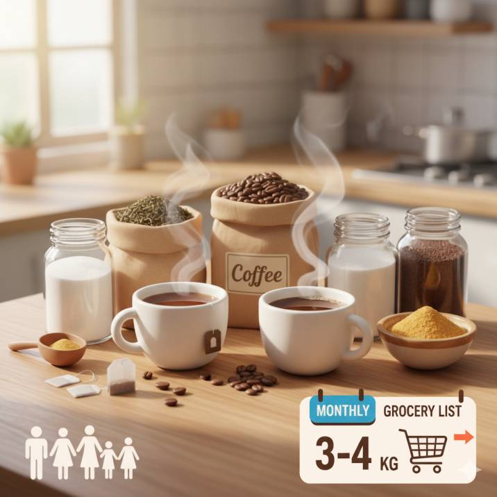 राशन का सामान लिस्ट इन हिंदी – घर के लिए पूरी लिस्ट यहाँ देखें