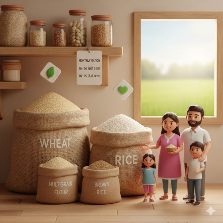 राशन का सामान लिस्ट – हर घर के लिए ज़रूरी किराना आइटम्स