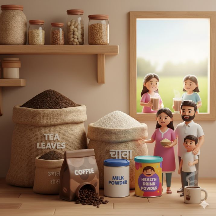 राशन का सामान लिस्ट – हर घर के लिए ज़रूरी किराना आइटम्स