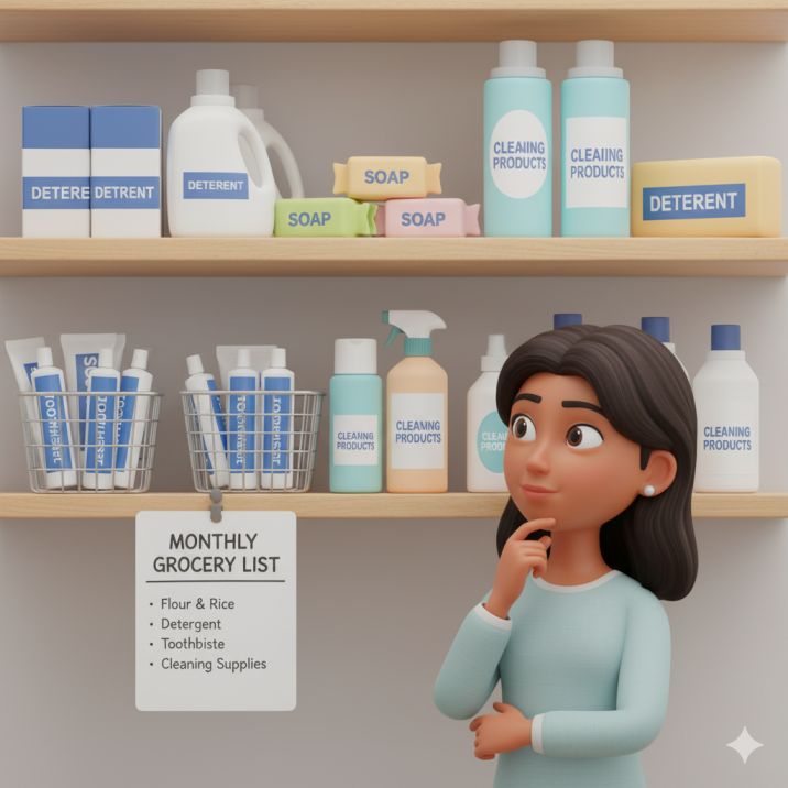 राशन का सामान लिस्ट – हर घर के लिए ज़रूरी किराना आइटम्स