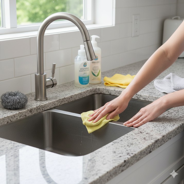 How to clean a kitchen sink in Hindi: आसान और असरदार तरीके