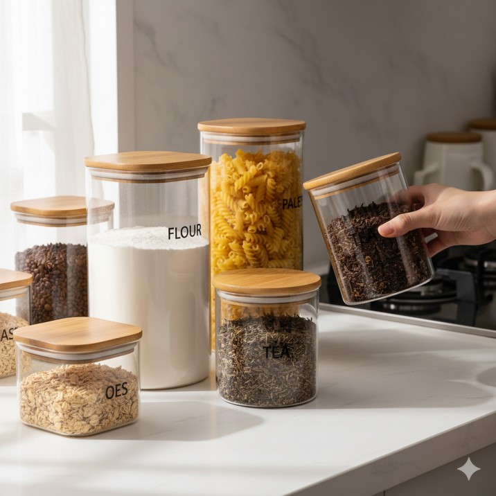 Container Set for Kitchen: किचन ऑर्गनाइजेशन का स्मार्ट तरीका 🥘