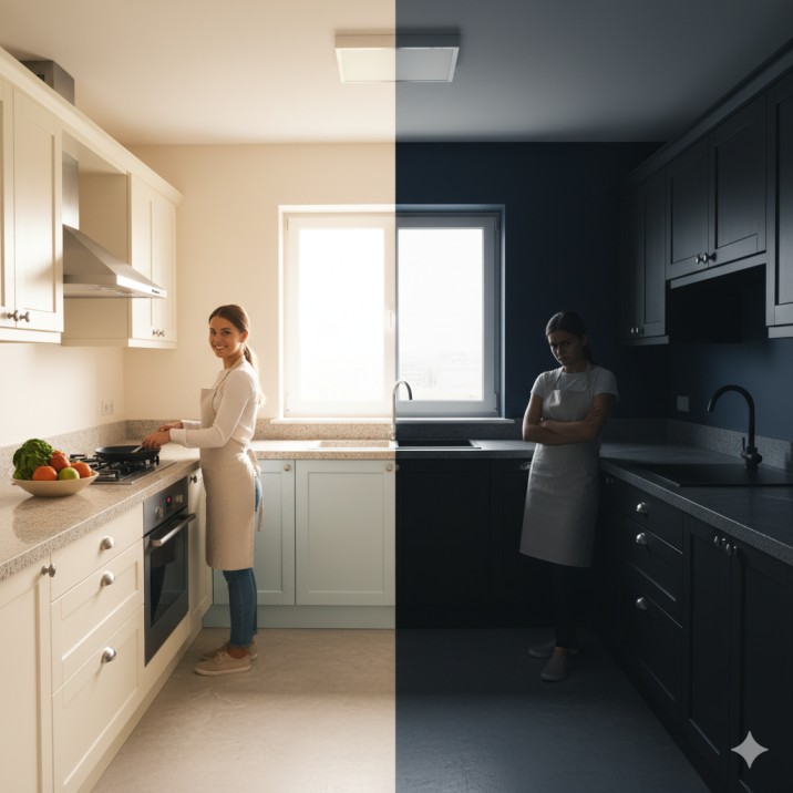 Vastu ke Anusar Kitchen ka Colour