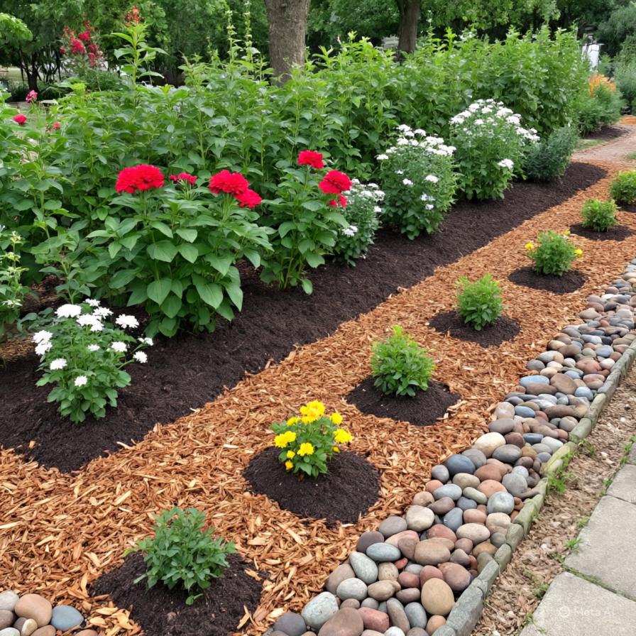 गार्डन में मल्चिंग कैसे करें और इसके फायदे