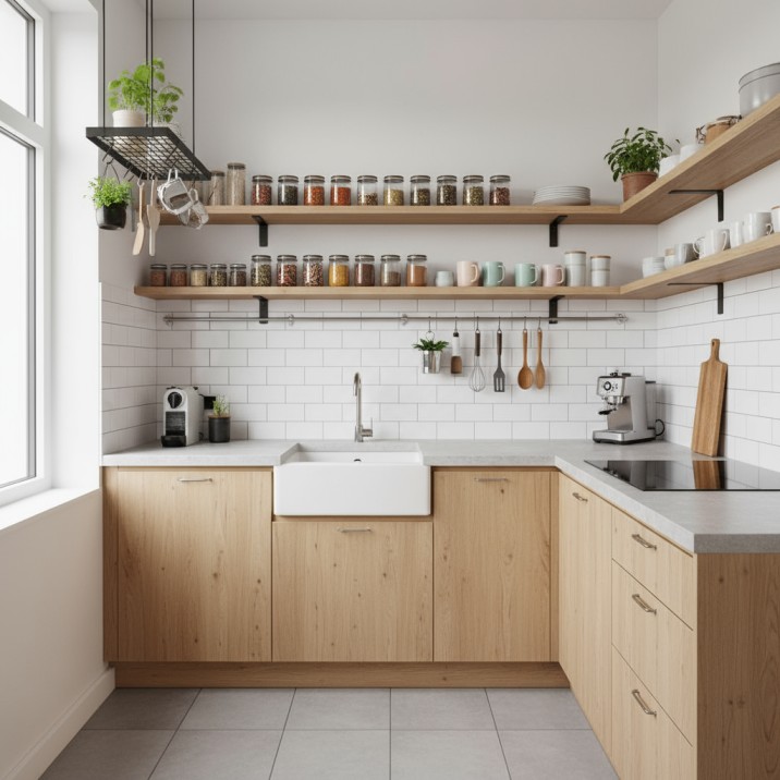 Kitchen ko kaise sajaye: आसान और क्रिएटिव सजावट आइडियाज