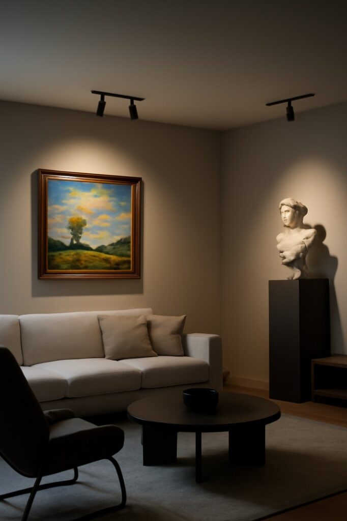 लिविंग रूम डेकोरेटिव लाइट – घर की खूबसूरती बढ़ाने के बेस्ट आइडियाज़