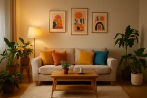 बजट में लिविंग रूम डेकोरेशन कैसे करें – आसान और क्रिएटिव तरीके