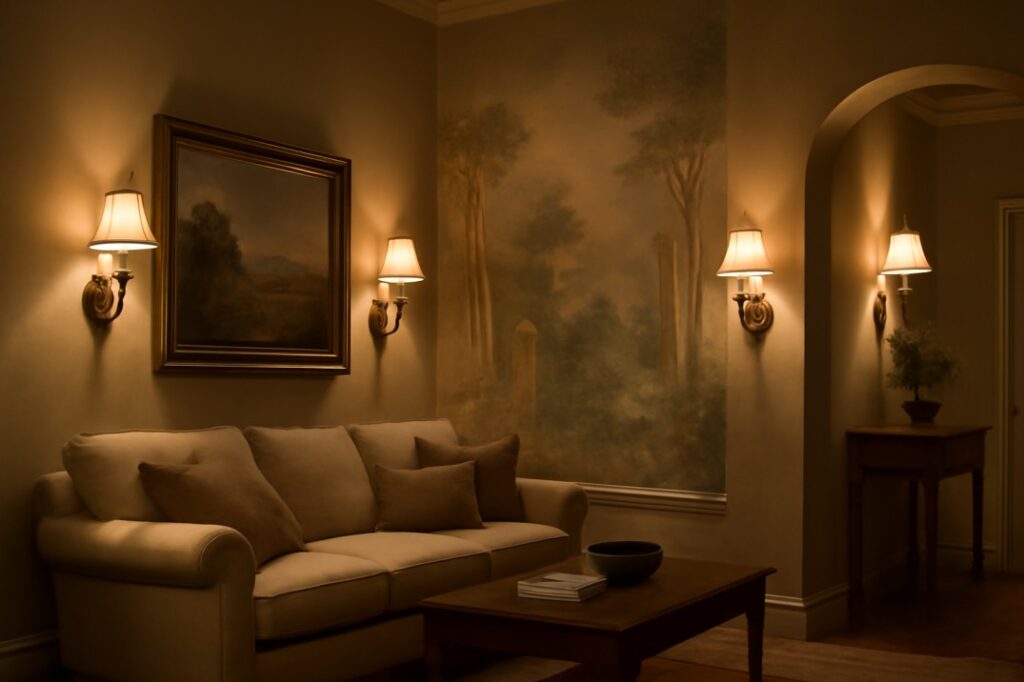 लिविंग रूम डेकोरेटिव लाइट – घर की खूबसूरती बढ़ाने के बेस्ट आइडियाज़