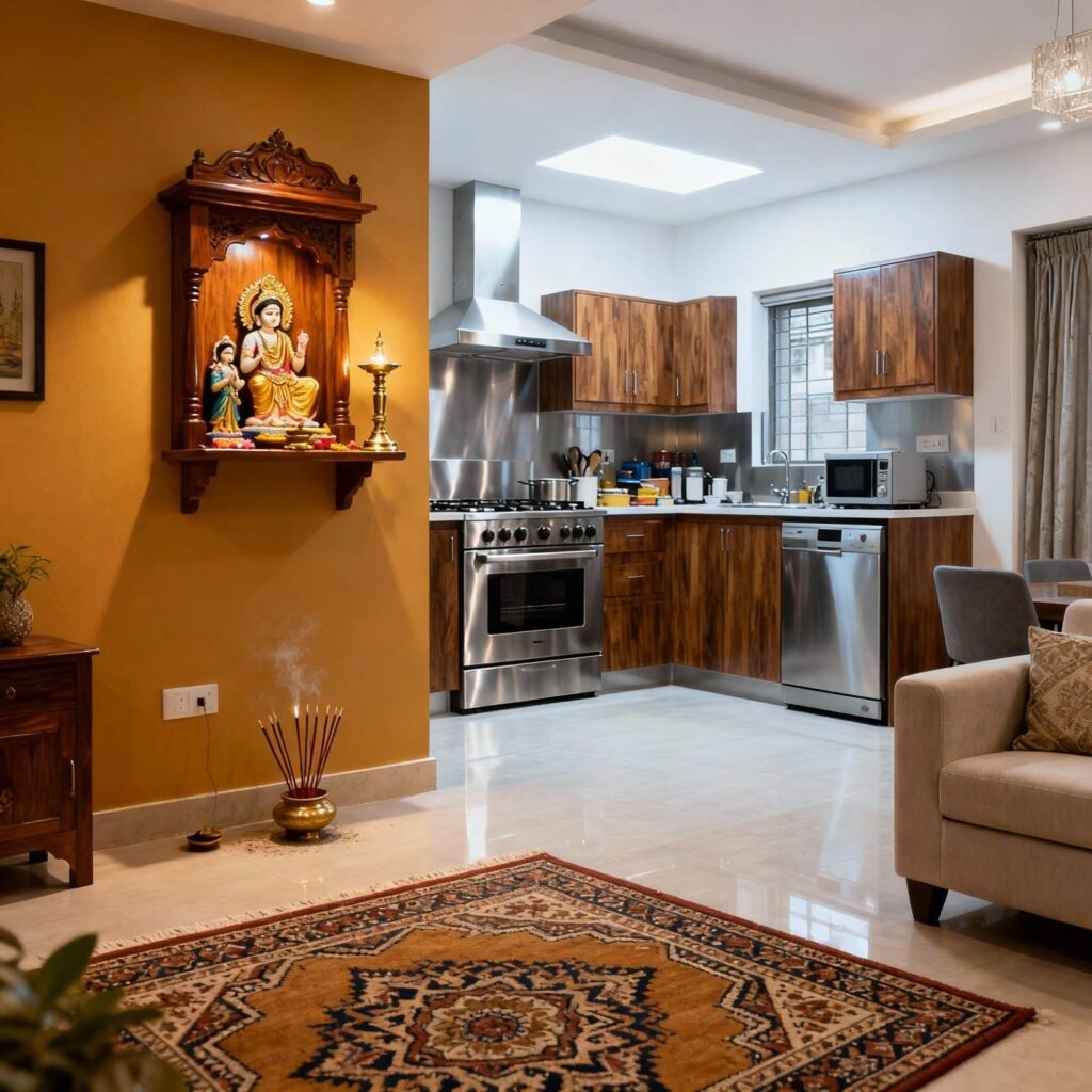 kitchen kis disha mein hona chahiye