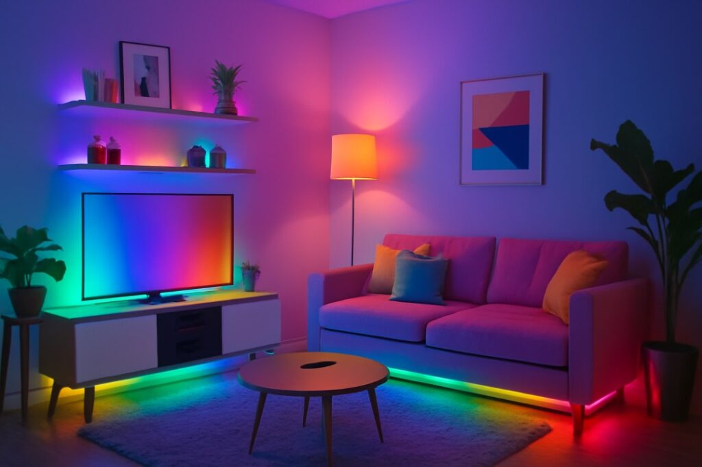 लिविंग रूम डेकोरेटिव लाइट – घर की खूबसूरती बढ़ाने के बेस्ट आइडियाज़