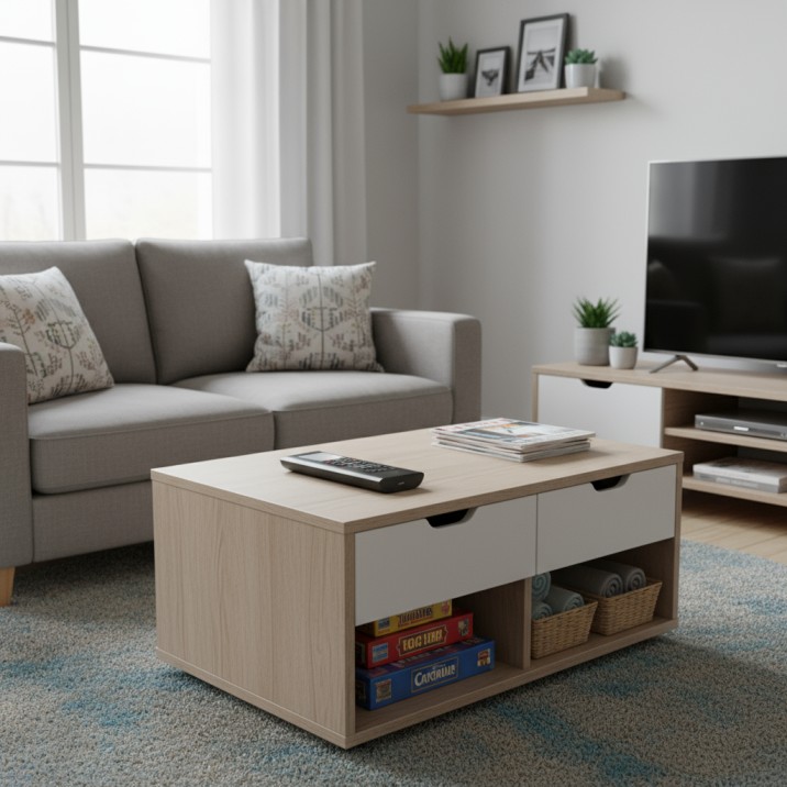 लिविंग रूम के लिए सेंटर टेबल कैसे चुने? – सही साइज और डिज़ाइन गाइड