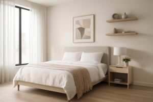 बेडरूम को मॉडर्न बनाना – ट्रेंडिंग और मिनिमल डिज़ाइन टिप्स