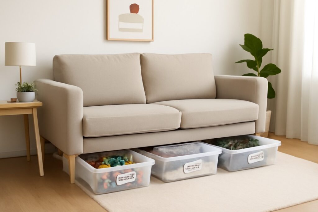 लिविंग रूम स्टोरेज स्पेस कैसे बढ़ाए – आसान और स्मार्ट आइडियाज