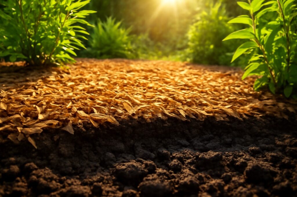 गार्डन में मल्चिंग कैसे करें और इसके फायदे