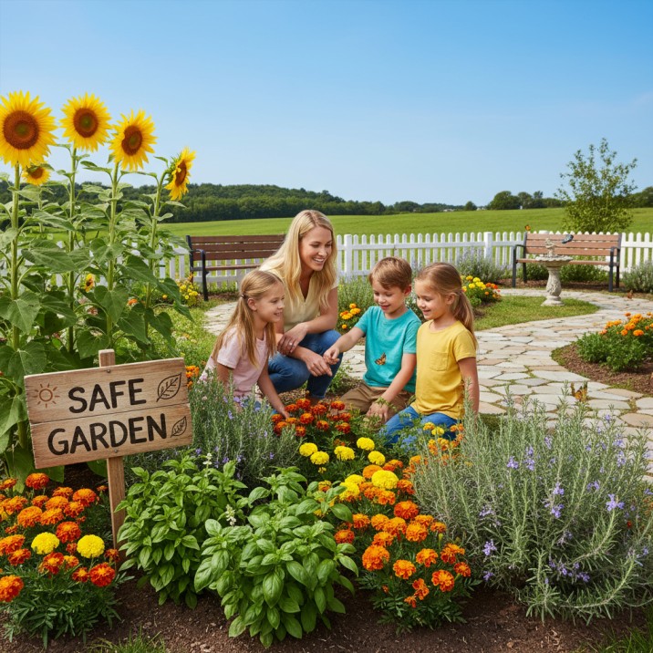 बच्चों के लिए एक सुरक्षित गार्डन कैसे तैयार करें – खेल, मस्ती और सुरक्षा का सही मेल
