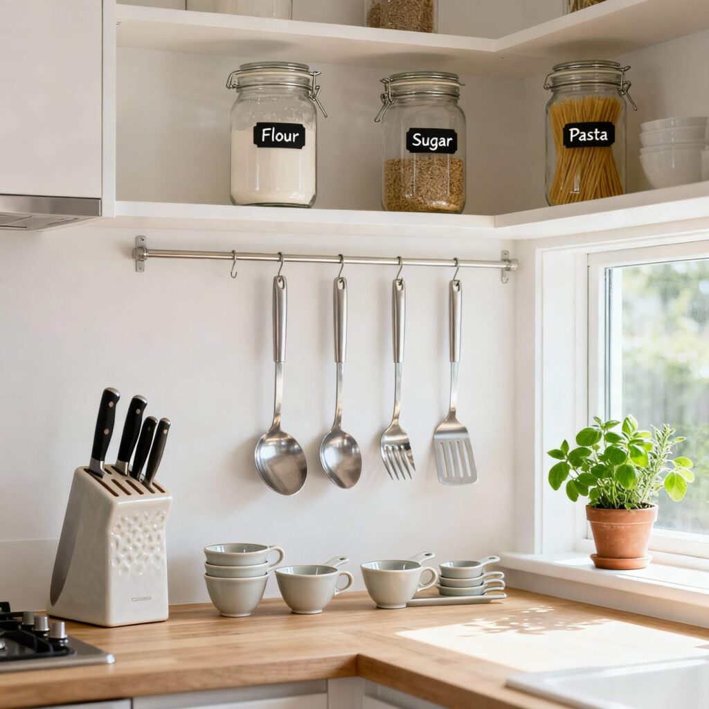 Kitchen ko kaise sajaye: आसान और क्रिएटिव सजावट आइडियाज