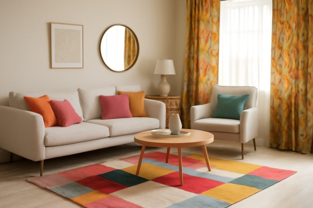 लिविंग रूम के लिए बेस्ट कलर स्कीम कैसे चुनें – आसान और स्मार्ट तरीके