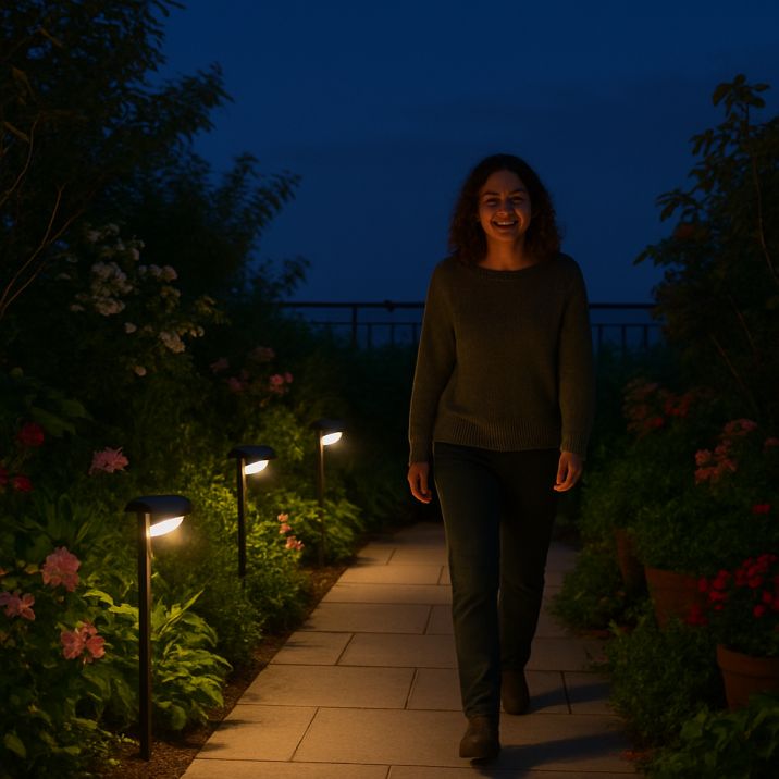 सोलर लाइट से टेरेस गार्डन को डेकोरेट कैसे करें? आसान और क्रिएटिव तरीके