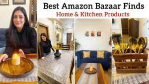 अमेज़न बाज़ार से बेस्ट होम डेकोरेशन शॉपिंग हॉल 🎁✨ | My Space My Living Review