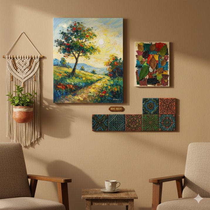 दीवार की सजावट कैसे करें – घर की दीवारों को नया लुक देने के 10 आसान तरीके