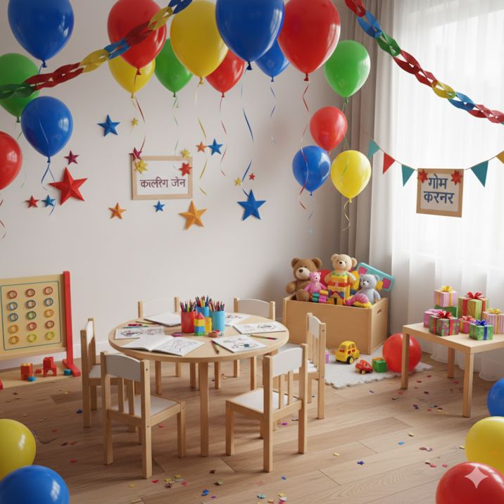 Birthday Ki Sajawat – घर बैठे बर्थडे पार्टी की सजावट के आसान और क्रिएटिव तरीके