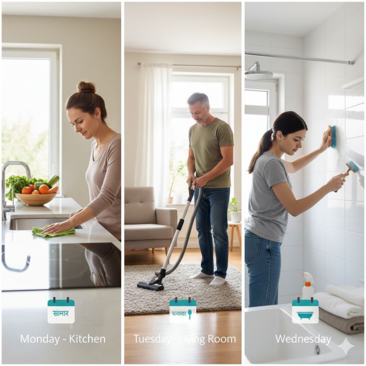 घर की साफ-सफाई किस प्रकार करनी चाहिए – आसान, असरदार और स्मार्ट तरीके