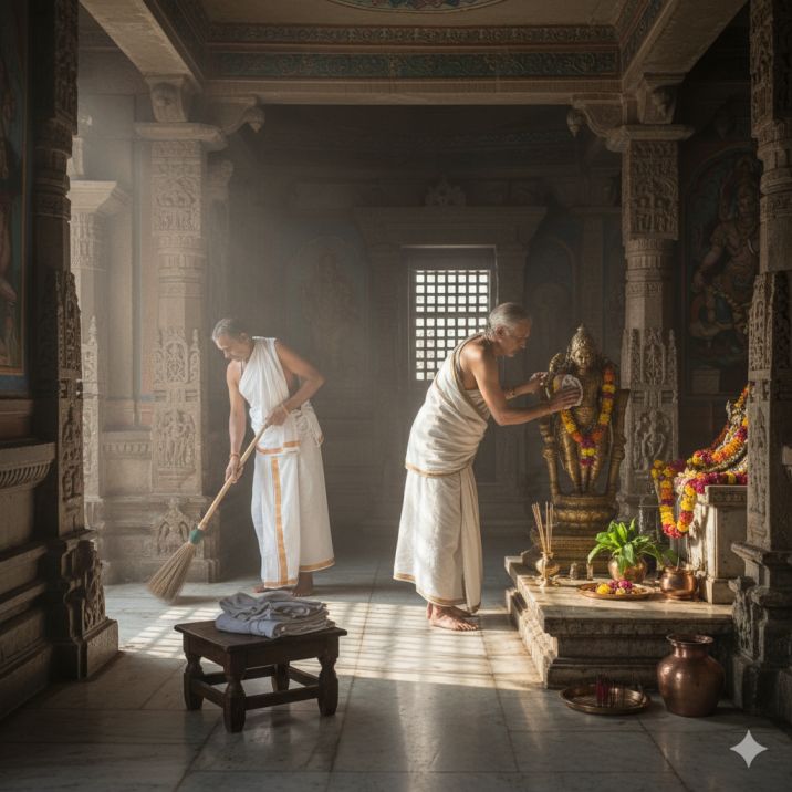 मंदिर की सफाई किस दिन करनी चाहिए: सही दिन और तरीके जानिए