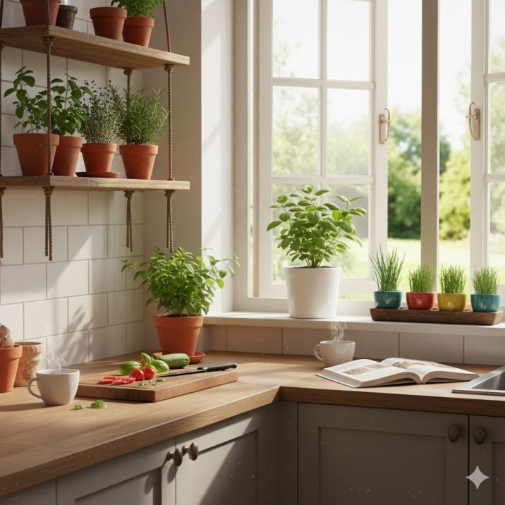 Kitchen Ko Kaise Decorate Kare: आसान और स्टाइलिश तरीके 🍳✨