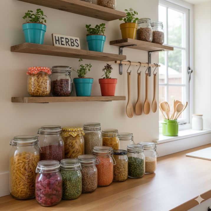 Kitchen Ko Kaise Decorate Kare: आसान और स्टाइलिश तरीके 🍳✨