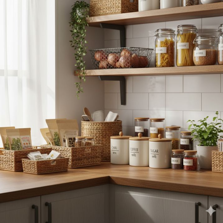 Kitchen Sajane Ka Saman: अपने किचन को खूबसूरती और ऑर्गनाइजेशन के साथ सजाने के टिप्स