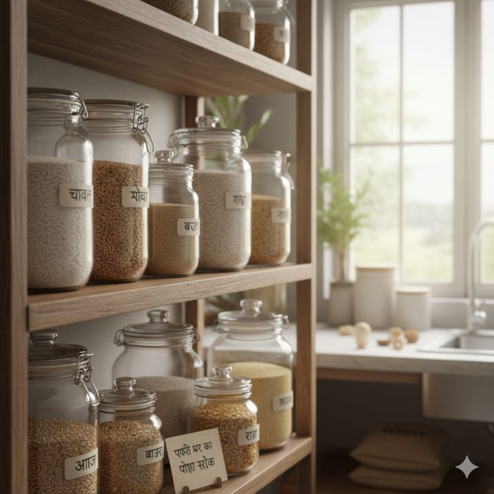 List of Kitchen Food Items in Hindi – आसान और पूरी तरह व्यवस्थित सूची