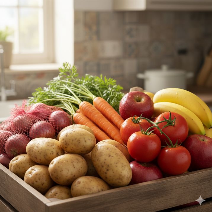 List of Kitchen Food Items in Hindi – आसान और पूरी तरह व्यवस्थित सूची