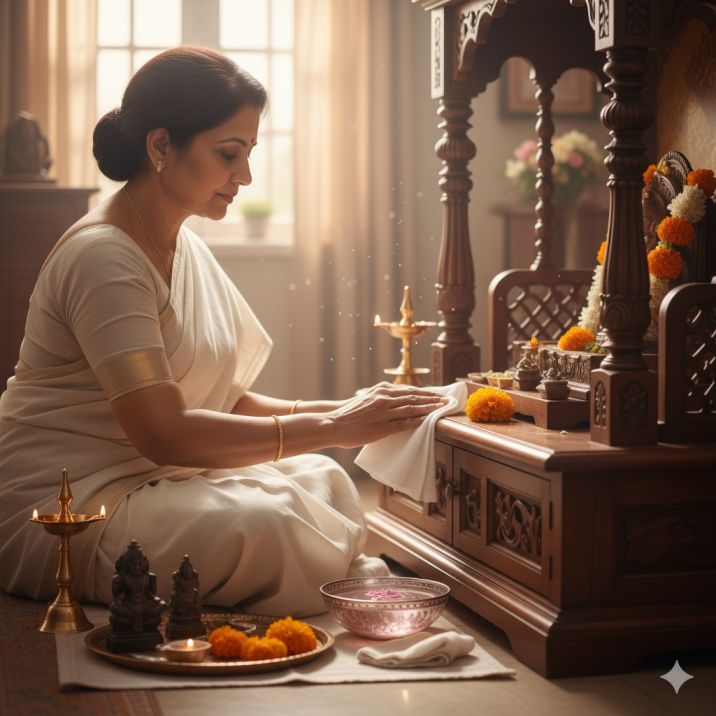 मंदिर की सफाई कौनसे दिन करनी चाहिए – सही दिन, तरीका और धार्मिक महत्व (Step-by-Step गाइड) ﻿