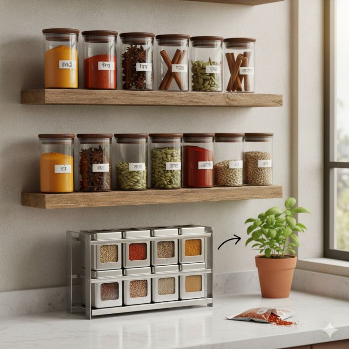 किचन का सामान तस्वीरें: अपने किचन को व्यवस्थित और स्टाइलिश बनाएं