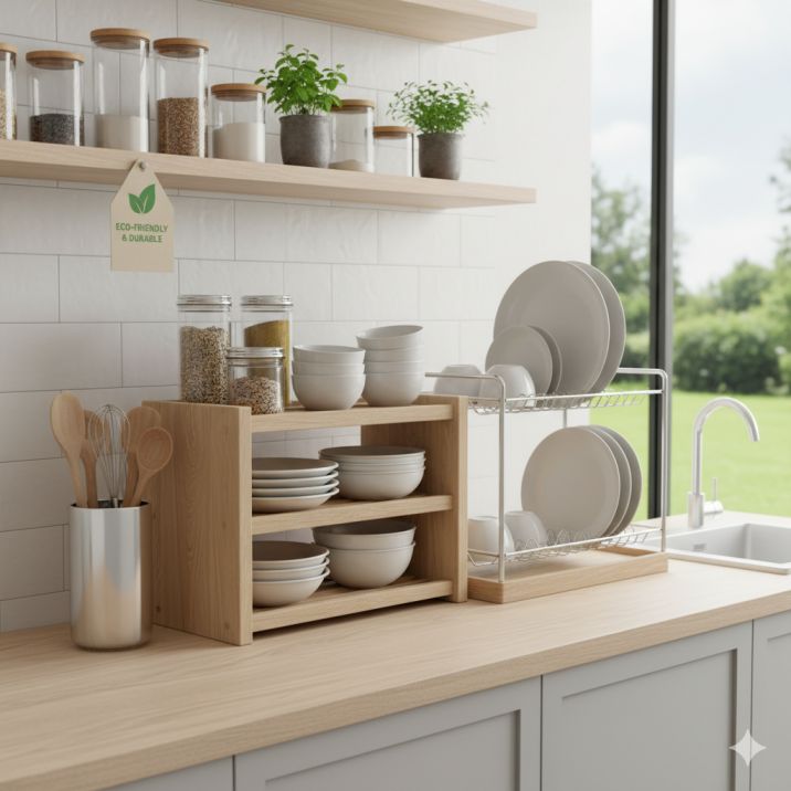 Kitchen Racks and Stands Lagane Ke Fayde: अपनी किचन को स्मार्ट और व्यवस्थित बनाएं