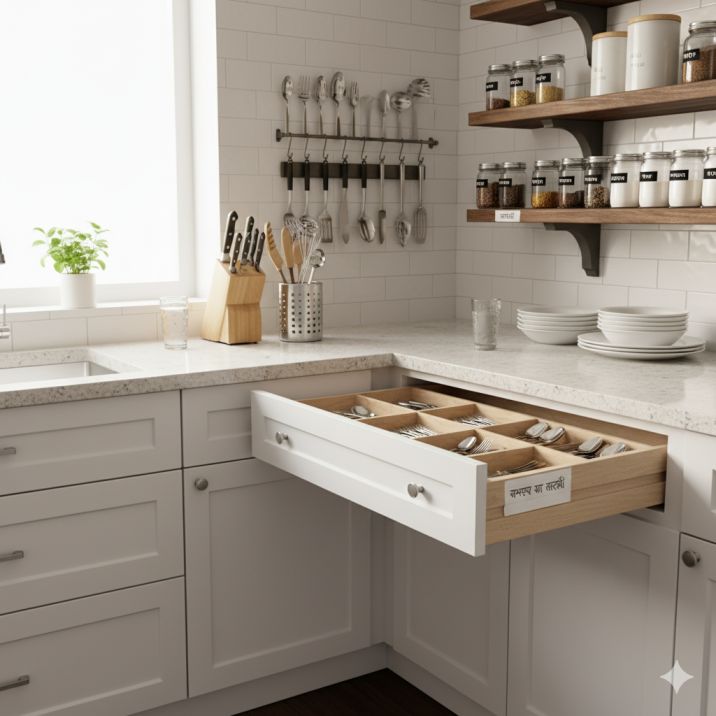 Kitchen ki sajavat कैसे करें सिंपल तरीके से: आसान और स्मार्ट आईडियाज