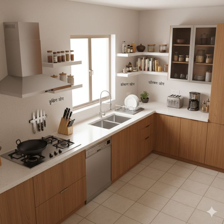 Kitchen Sajane Ka Tarika: अपने किचन को सुंदर और व्यवस्थित बनाने के आसान तरीके 🍴