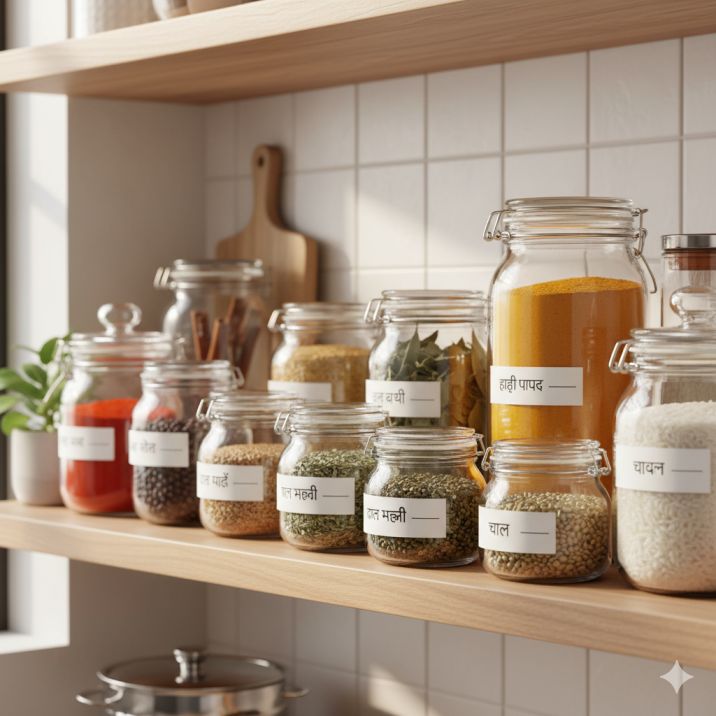 Kitchen Sajane Ka Tarika: अपने किचन को सुंदर और व्यवस्थित बनाने के आसान तरीके 🍴