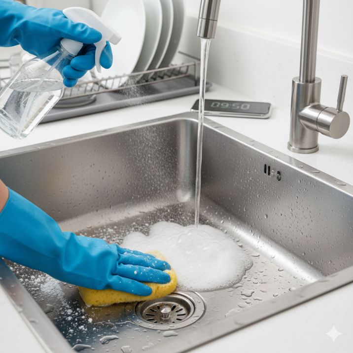 How to clean a kitchen sink | किचन सिंक को साफ करने का सही तरीका 15 FAQs