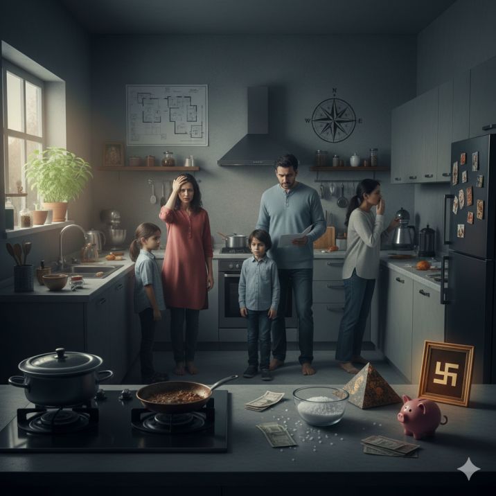 Kitchen Kis Disha Main Hona Chahiye – वास्तु के अनुसार रसोई की सही दिशा और 15 महत्वपूर्ण FAQs