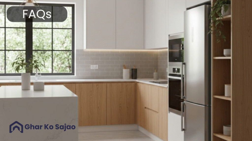 मॉड्यूलर किचन किस कलर का होना चाहिए? 15 आम सवाल (FAQs)
